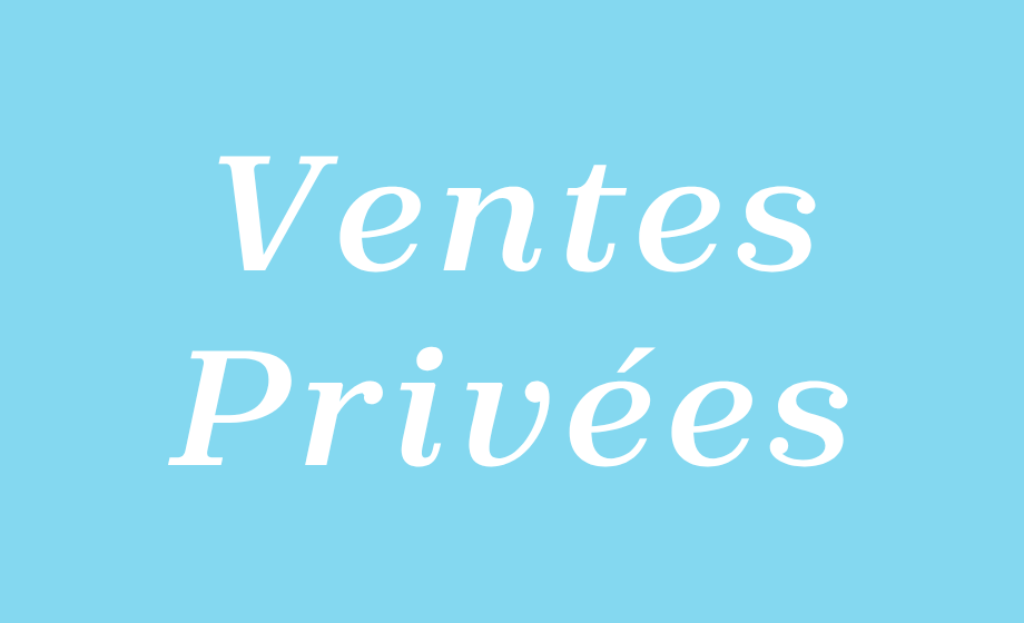 ventes priv&eacute;es 