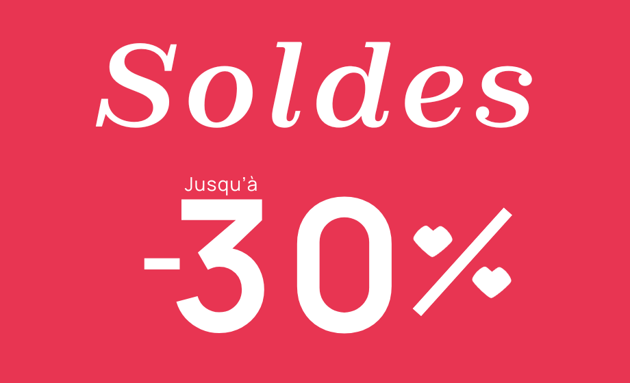 jusqu'&agrave; -30%